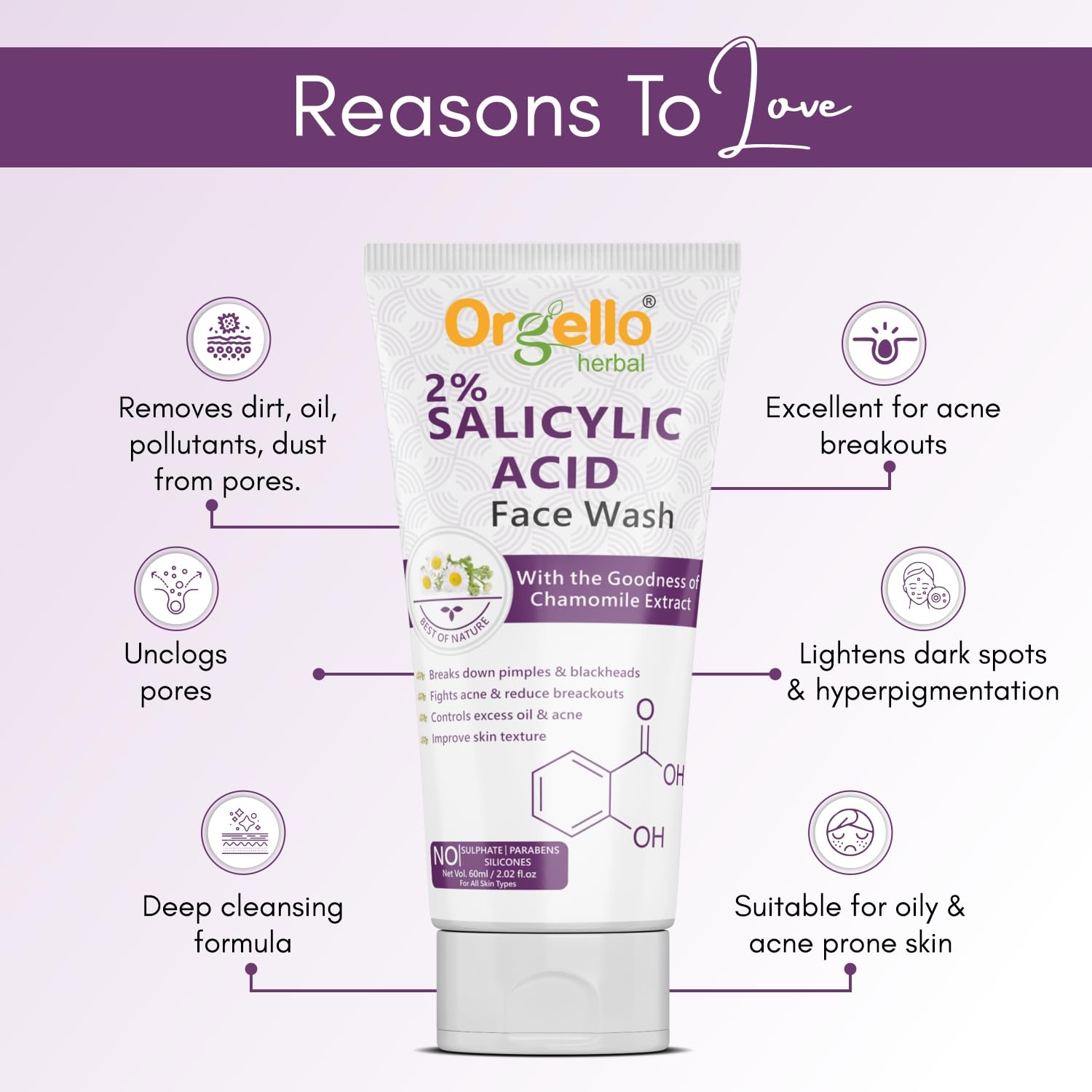 Salicylic acid Face Wash